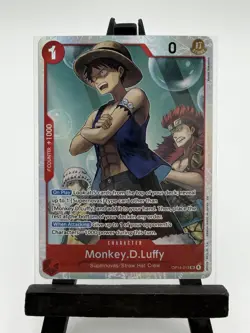 NM Monkey D Luffy OP14-013 SR Foil One Piece TCG English - Image 1