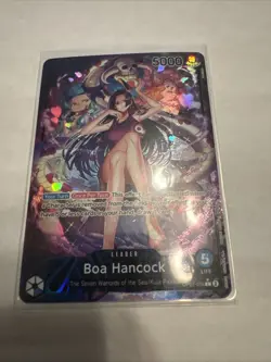 One Piece TCG - 500 Years in the Future - Boa Hancock OP07-038 Leader Alt Art - Image 1