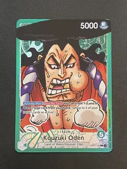 Kouzuki Oden OP01-031 Alt Art Leader One Piece Romance Dawn - Image 1