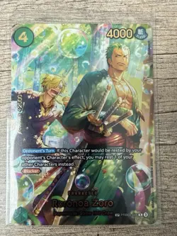 One Piece Roronoa Zoro SP OP14-EB04/PRB02-006 English - Image 1