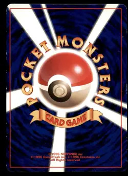 Meowth No. 052 Team Rocket Corocoro Promo Pokemon Card Japanese 1998 Old Back - Image 4
