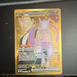 Pokemon Team Rocket’s Mewtwo EX 240/182 Sv10: Destined Rivals | Hyper Rare, NM/M - Image 1