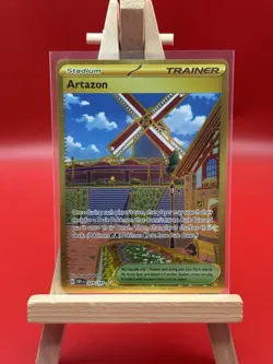 Pokemon TCG Artazon 229/197 S&V Obsidian Flames Hyper Rare Card (NM) - Image 1