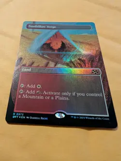 Sunbillow Verge #373 Foil - Borderless - Aetherdrift DFT - MTG - NM / Mint - Image 2
