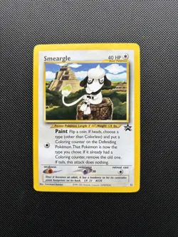 Pokemon Card Black Star Promo Smeargle 32 WOTC - Image 1