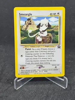 Pokemon Card Smeargle #32 WotC Black Star Promo - Image 1