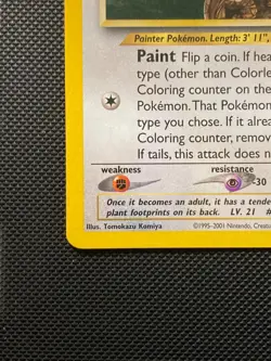 Smeargle 32 Black Star Promo Pokemon Card WOTC Listing #2 - Image 3