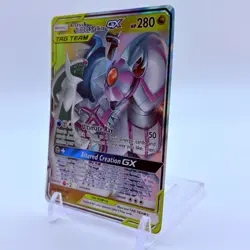 Pokemon TCG Arceus & Dialga & Palkia GX 156/236 Sm-Cosmic Eclipse NM - Image 2