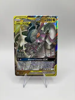Pokemon TCG Arceus & Dialga & Palkia GX TagTeam 156/236 Sm-Cosmic Eclipse - Image 1