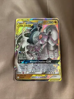 Pokemon TCG Arceus & Dialga & Palkia GX TagTeam 156/236 Sm-Cosmic Eclipse - Image 2