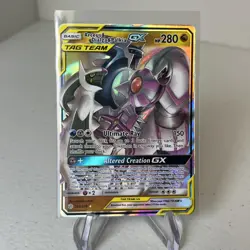 Pokemon TCG Arceus & Dialga & Palkia GX 156/236 Sm-Cosmic Eclipse - Image 1