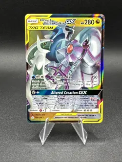 Pokemon TCG Arceus & Dialga & Palkia GX TagTeam 156/236 Sm-Cosmic Eclipse - Image 1