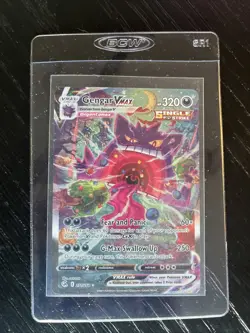 Pokemon Card TCG Gengar VMAX 271/264 Alt Art Secret Rare Ungraded NM - Image 1