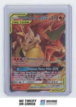 2019 Pokemon Sun & Moon Cosmic Eclipse Charizard & Braixen #22/236 - Image 1
