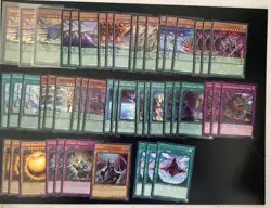 Yugioh Enneacraft Deck Phantom Revenge English 49* Cards 3 Atori and Staples - Image 1
