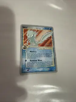 Pokemon TCG Mew Gold Star Delta Species World Championship 2008, Damaged Card - Image 1