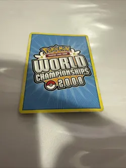 Pokemon TCG Mew Gold Star Delta Species World Championship 2008, Damaged Card - Image 3