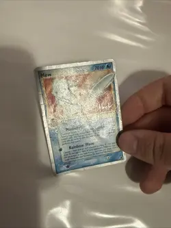Pokemon TCG Mew Gold Star Delta Species World Championship 2008, Damaged Card - Image 5