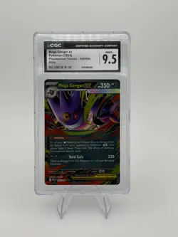 CGC 9.5 Mega Gengar EX 056/094 Phantasmal Flames Holo Pokemon Card 056/094 🔥 - Image 1