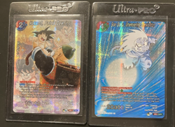 Dragon Ball Super Card Theme Selection: History of Son Goku Set DB3-127 DB3-116R - Image 1