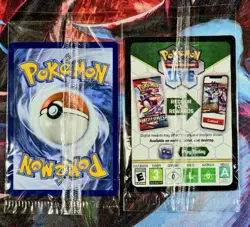 Pokemon 151 UPC TRIO Mew ex 205 (Metal) w/ SEALED Mew ex 053 & Mewtwo 052 Cards - Image 3