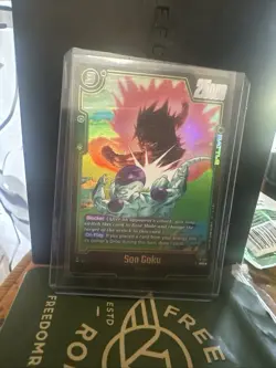 Dragon Ball Super Card Game Fusion World Alternate Art Promo Son Goku FP-027 - Image 1