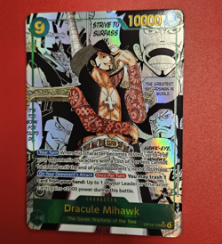Dracule Mihawk OP14-119 SEC MANGA (ENGLISH) Near Mint Fresh - Image 1