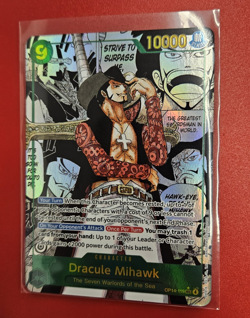Dracule Mihawk OP14-119 SEC MANGA (ENGLISH) Near Mint Fresh - Image 4