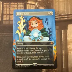 Idyllic Tutor (Borderless) Lorwyn Eclipsed Special Guests - Near Mint - Image 1