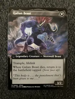 Magic The Gathering MTG - Vincent Valentine (Extended Art) - Final Fantasy - Image 2