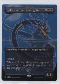 Devastation of Dragons - Kokusho the Evening Star (Borderless) Foil #1528 - Image 1
