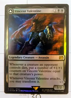 Vincent Valentine Final Fantasy Foil - Image 1