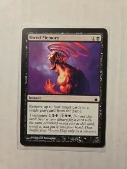 Shred Memory - Ravnica: City of Guilds - LP - Common - Instant - MTG - Image 1