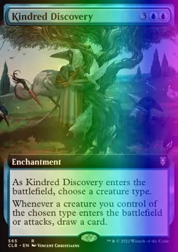 Kindred Discovery (565/1080) Commander Legends Battle for Baldur's Gate NM FOIL - Image 1