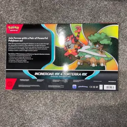 POKEMON TCG INCINEROAR EX & TORTERRA EX SPECIAL COLLECTION DESTINED RIVALS *NEW* - Image 2