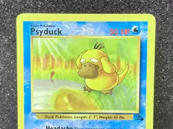 Psyduck (53/62) ~ LP/MP [Fossil Set Unlimited] Vintage 1999 -WotC- Pokemon TCG - Image 2