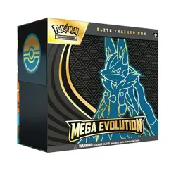Pokemon MEGA EVOLUTIONS LUCARIO Elite Trainer Box ETB New Sealed Scarlet Violet - Image 1