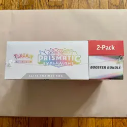 Pokemon Prismatic Evolutions Costco 2 Pack ETB with Booster Bundle | FREE SHIP - Image 3