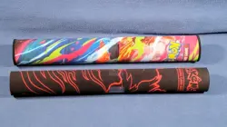 Pokemon Phantasmal Flames Charizard MEGA And Team Rocket Moltres UPC Play Mats - Image 1