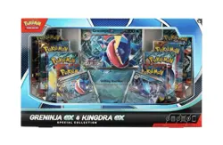 Greninja ex and Kingdra ex Special Collection Box | Pokemon TCG | New & Sealed - Image 1