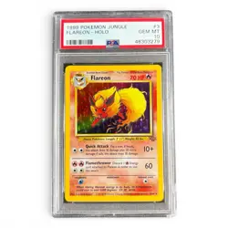 1999 Pokemon Jungle Flareon Holo #3 PSA 10 GEM MINT Vintage WOTC 🔥 - Image 1