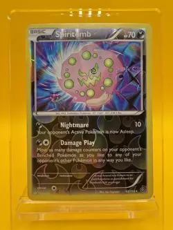 Spiritomb 62/114 Reverse Holo Rare - Steam Siege Pokemon TCG 2016 LP - Image 1