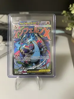 Pokemon Phantasmal Flames UPC MEGA CHARIZARD X EX #23 PROMO - Image 1