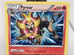 Pokemon TCG Pyroar 12/119 XY: Phantom Forces Holo Rare NM - Image 2