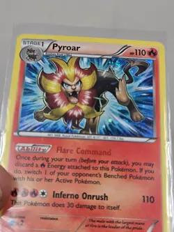 Pokemon TCG Pyroar 12/119 XY: Phantom Forces Holo Rare NM - Image 4