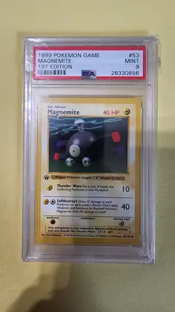 Magnemite 053/102 Base Set (Shadowless) Regular - Image 1