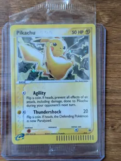 SEALED 2003 Pokemon Pikachu 012 Meowth 013 Black Star Promo Holo WOTC E-Reader - Image 1