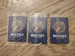 One Piece Monkey D. Luffy P-075,074,& 073 English Promo Tin Set Vol 2 Sealed!!! - Image 2