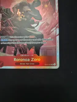 Roronoa Zoro SR ST21-015 Starter Deck EX GEAR5 One Piece English - Image 2