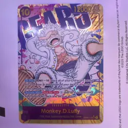 Monkey.D.Luffy OP05-119 Secret Rare Awakening of the New Era - Image 2